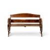 Oakmont Sheesham Wood Traditional 3 Seater Bench