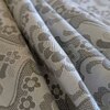 Usha White & Coffee Floral 400 TC Cotton Flat Queen Size Bedsheet with 2 Pillow Covers – Threads
