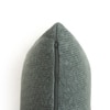 Marina Knit Cotton Cushion Cover  Cadet Grey 22X22  Inches