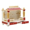 D'Dass White Sheesham and Mdf Wooden Temple For Pooja In Home and Office