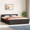 Sadie King Size Box Storage Bed In Dark Wenge Finish