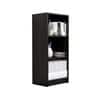 Hexa Engineered Wood Bookshelf Multipurpose Storage Rack in Flower Wenge Colour