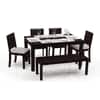 Arabia Oribi 6 Seater Dining Table With Capra Bench