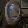 White Face Shower Water Fountain