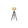 Shaylene Natural Linen Shade Floor Lamp