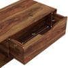 Sawyer Solid Wood Wall Mounted TV Unit in Teak Finish