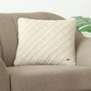 Shannon Natural Cotton Cushion Cover 16X16  Inches