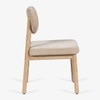 Dune Solid Wood Dining Chair in Grey Colour