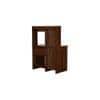 Sayoko Study Table in Columbia Walnut Finish