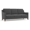 Abbey 3 Seater Fabric Sofa In Steel Colour