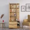 Hexa Red Wooden Dressing Table in Giant Wood Colour