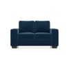 Leslie 2 Seater Fabric Sofa (Delft Blue)