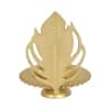Peacock Tealight Set Of 5 In Gold Colour