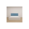Kosha Engineered Wood Queen Size Bed In White Finish
