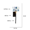 Devansh Metal Electric Wall Light in Black Colour with Multi Shade Count of 1 Light