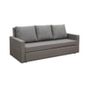 Akron 3 Pull Out Sofa Cum Bed In Grey Colour