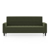 Salford 3 Seater Click Clack Sofa Cum Bed In Moss Green Colour