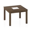 Brighton Square 4 Seater Dining Table Finish Danish Walnut