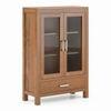 Carnegie Solid Wood Sideboard in Amber Walnut Finish