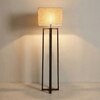 Blender Beige Jute Floor Lamp with Beige Jute Base