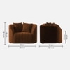 Baiwang Fabric Sofa (Brown)