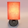 Devansh Metal Electric Wall Light in Orange Colour with Orange Shade Count of 1 Light