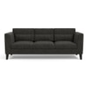 Lewis 3 Seater Fabric Sofa in Graphite Grey Colour