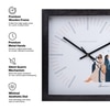 Gemini Zodiac Wooden Wall Clock with Playful Illustration