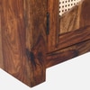 Sheesham Wood 2 Door 2 Drawer Sideboard In Provincial Teak Finish