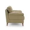 Europa 2 Seater Leatherette Sole in Light Green Colour
