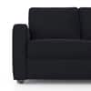 Apollo Compact 3 Seater  Fabric Sofa In Deep blue velvet Colour