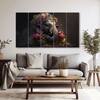 The Castle Decor Lord Ganesha Wall Painting Wooden Framed 27x48 Inch (Style 2)