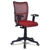 Eexcaeal Mid Back Ergonomic Chair in Red Colour