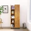 Hexa Engineered Wood Bookshelf Multipurpose Storage Rack in Giant Wood