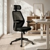Wave Ergonomic Office Chair in Black Colour