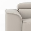 Molto Leather Recliner in Grey Colour