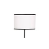 Emme Multicolour Cotton Shade Floor Lamp