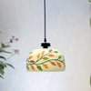 Placid Decorative Glass Electric Lighting in White Colour
