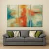 Truss Red Beige Pieces Coral Reef Canvas Wall Prints Canvas Wall Prints Set of 3 Multicolor Matte