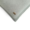 Herringbone Ryegrass Natural Cushion Cover 16X16  Inches