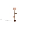 Jacoby Multicolour Cotton Shade Floor Lamp