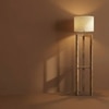 Triad Beige Jute Floor Lamp with Beige Jute Base