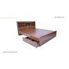 Merkel Engineered Wood Drawer Storage Bed