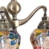 Devansh Metal Electric Wall Light in Multi Colour with Multi Shade Count of 2 Lights