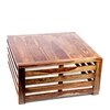 Montreal Sheesham Wood Coffee Table In Teak Finish