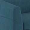 Rubik Luxe 3 Seater Fabric Sofa in Colonial Blue Colour