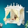 D'Dass Sheesham and Mdf Wooden Home Temple For Pooja Mandir For Home