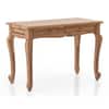 Taahira Study Table -Finish - Natural Teak