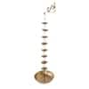 Hanging Flower Urli With Stand Set In Gold Colour