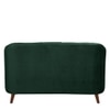 Nilo Velvet 2 Seater Sofa in Green Colour
